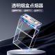 Transparent colorful charging cigarette box lighter integrated windproof zodiac 20 packs of flap soft and hard universal moisture-proof and pressure-resistant